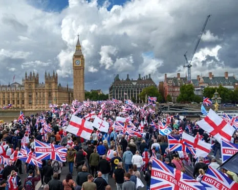 Departing from the UK Tommy Robinson Rally: A Concerning Insight