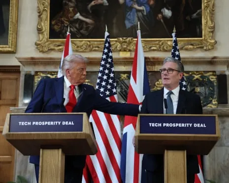 Donald Trump's State Visit to Britain: Glamorous Appearances, yet Minimal Substance