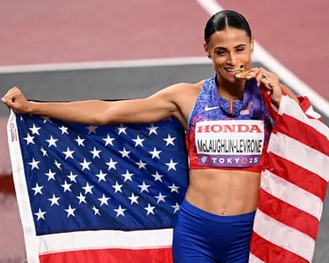 Sydney McLaughlin-Levrone clocks quickest women’s 400m in fourty years to win gold medal