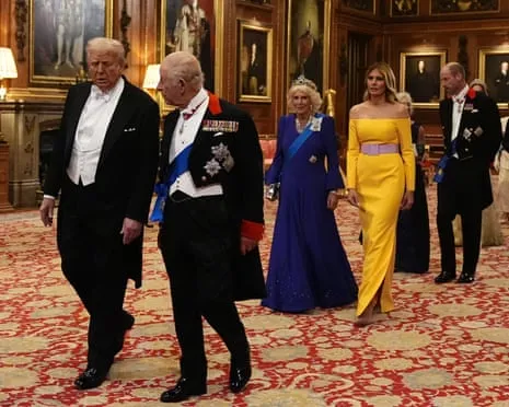 Royals Present Grand Welcome During Protests; Kimmel Pulled From Air Over Charlie Kirk Comments