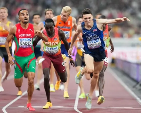 Great Britain's Jake Wightman Just Loses Out on Gold as Portuguese Isaac Nader Takes Stunning 1500m Victory