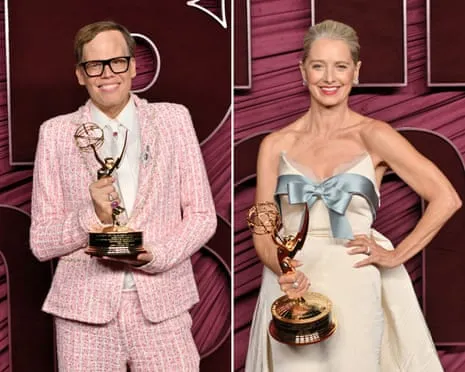 The talented Jeff Hiller and Katherine LaNasa: Their Unexpected Emmy Wins Motivate Those Who Don’t Fit the Template