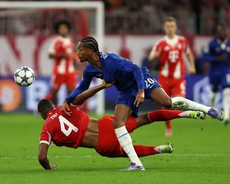 Chelsea's manager fumes as Bayern Munich center-back Jonathan Tah escapes red card in Champions League setback