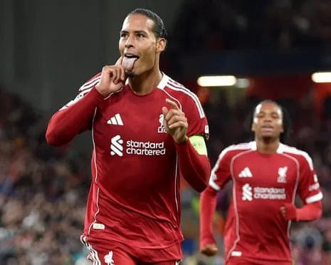 Virgil van Dijk heads last-gasp winner versus Atlético Madrid